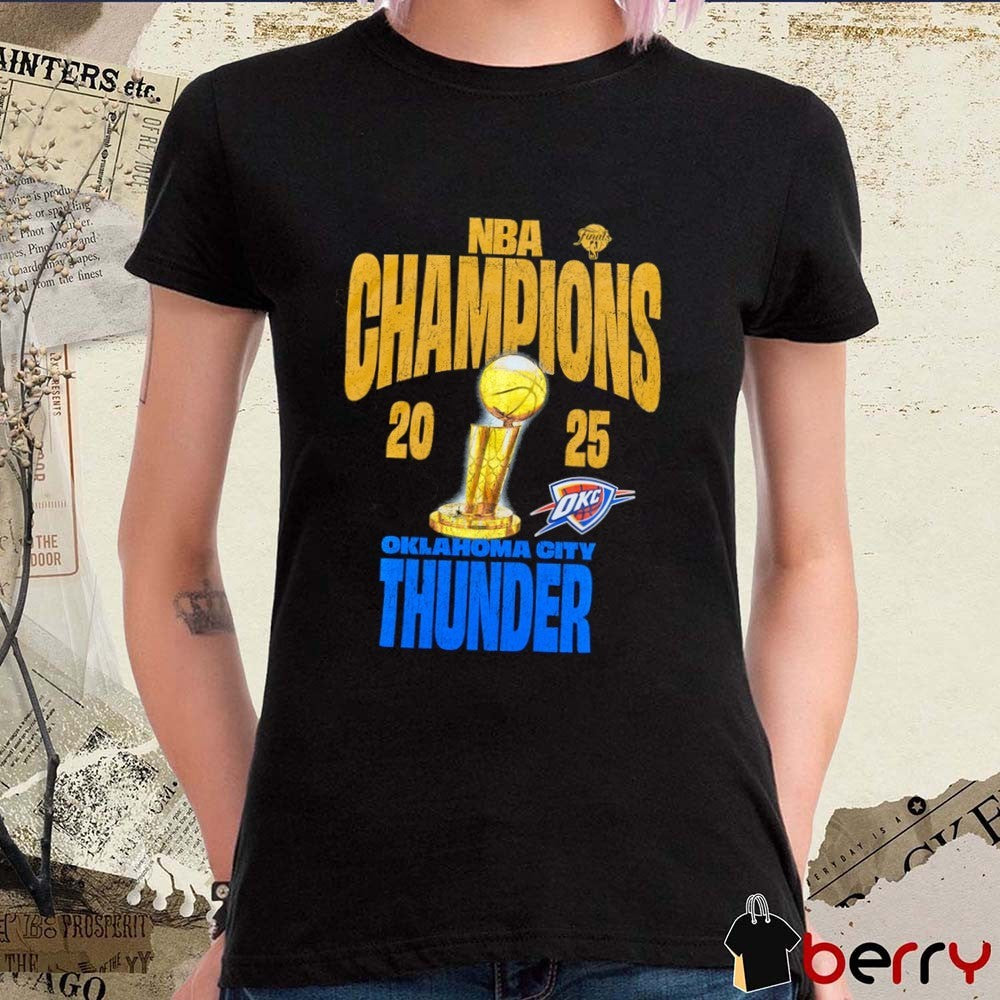 Oklahoma City Thunder Won For The City 2025 Finals Champions Locker Room shirt