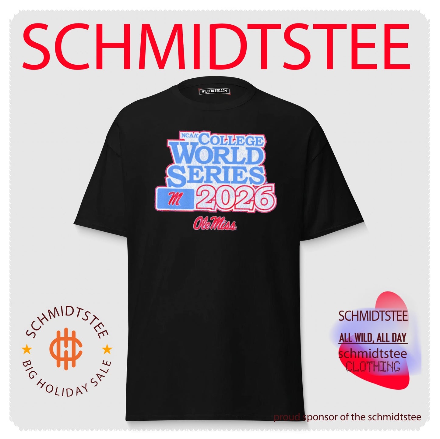 Ole Miss Baseball 2026 NCAA College World Series shirt