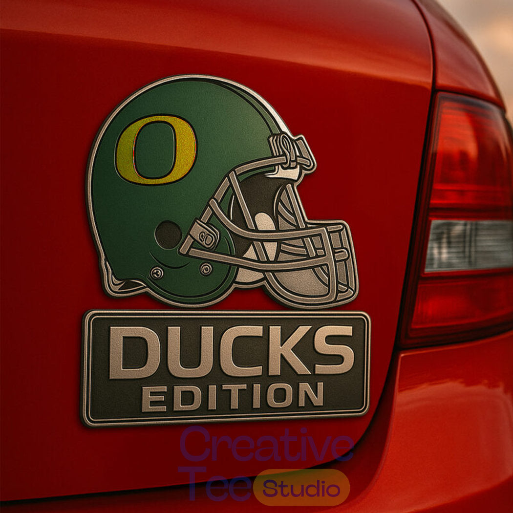 Oregon Ducks Custom Car Name Badge
