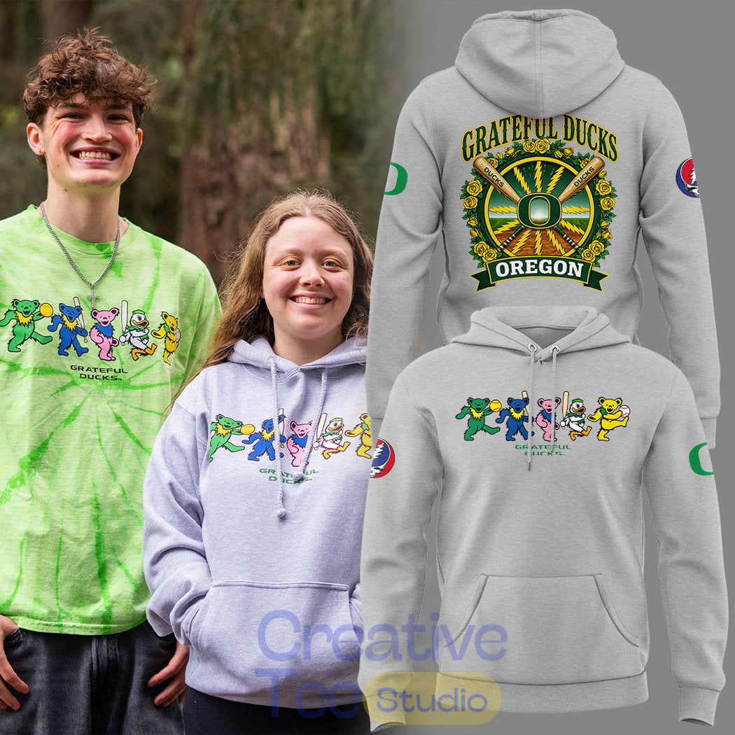 Oregon Ducks Grateful Ducks 2026 Special Hoodie