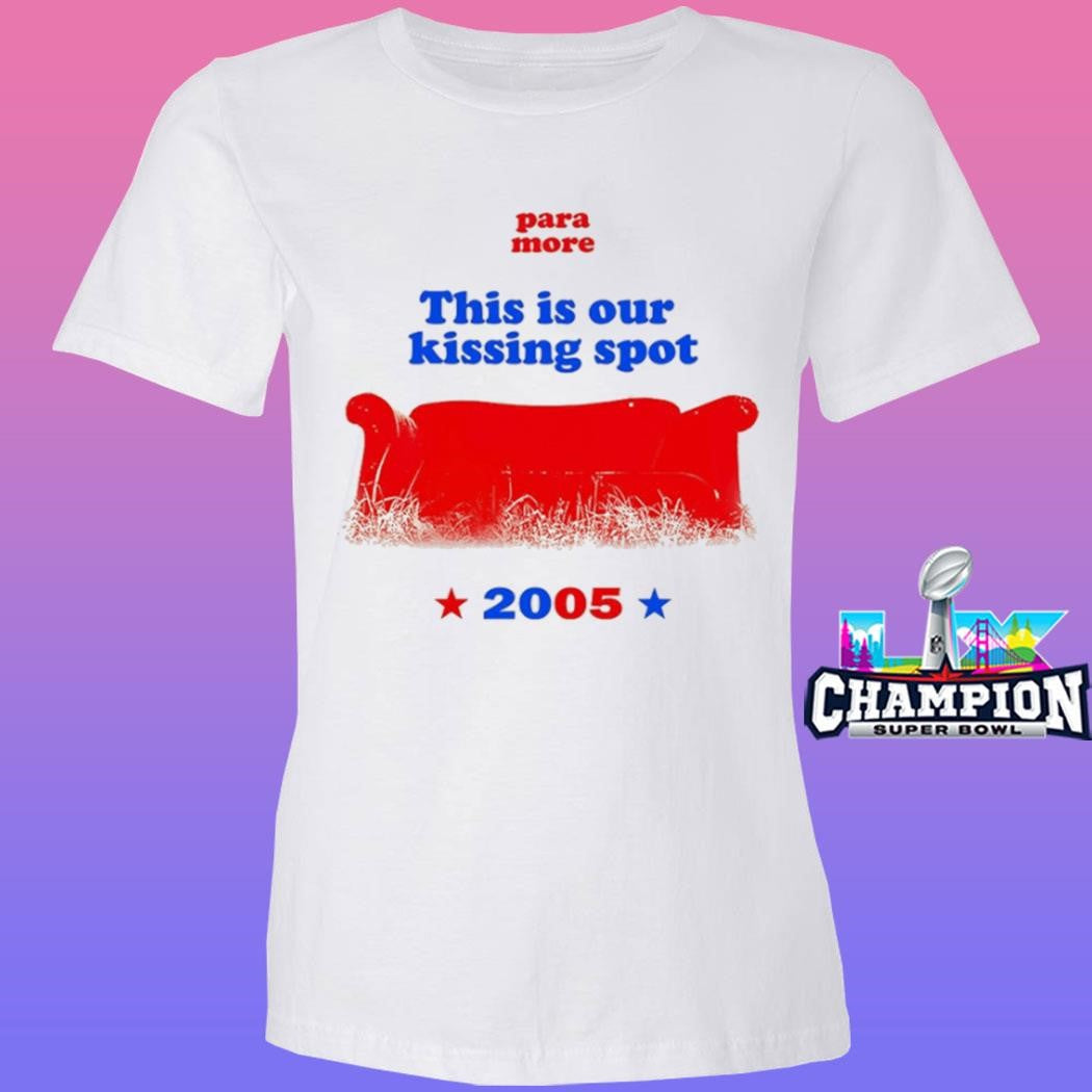 Paramore Our Kissing Spot Shirt
