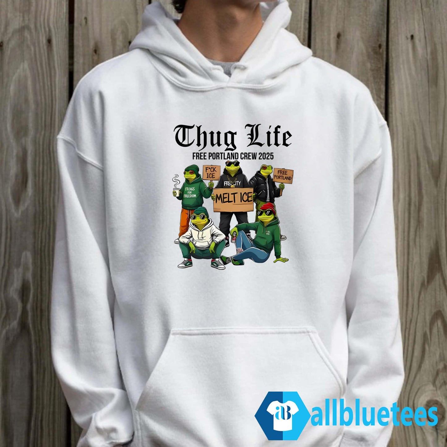 Portland Frog Thug Life Shirt