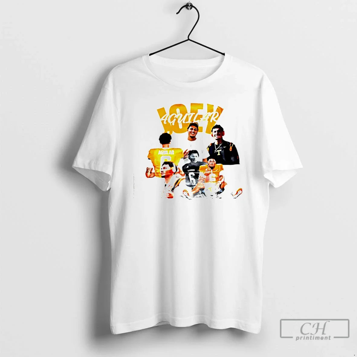 Premium Joey Aguilar Tennessee Volunteers Football T Shirts