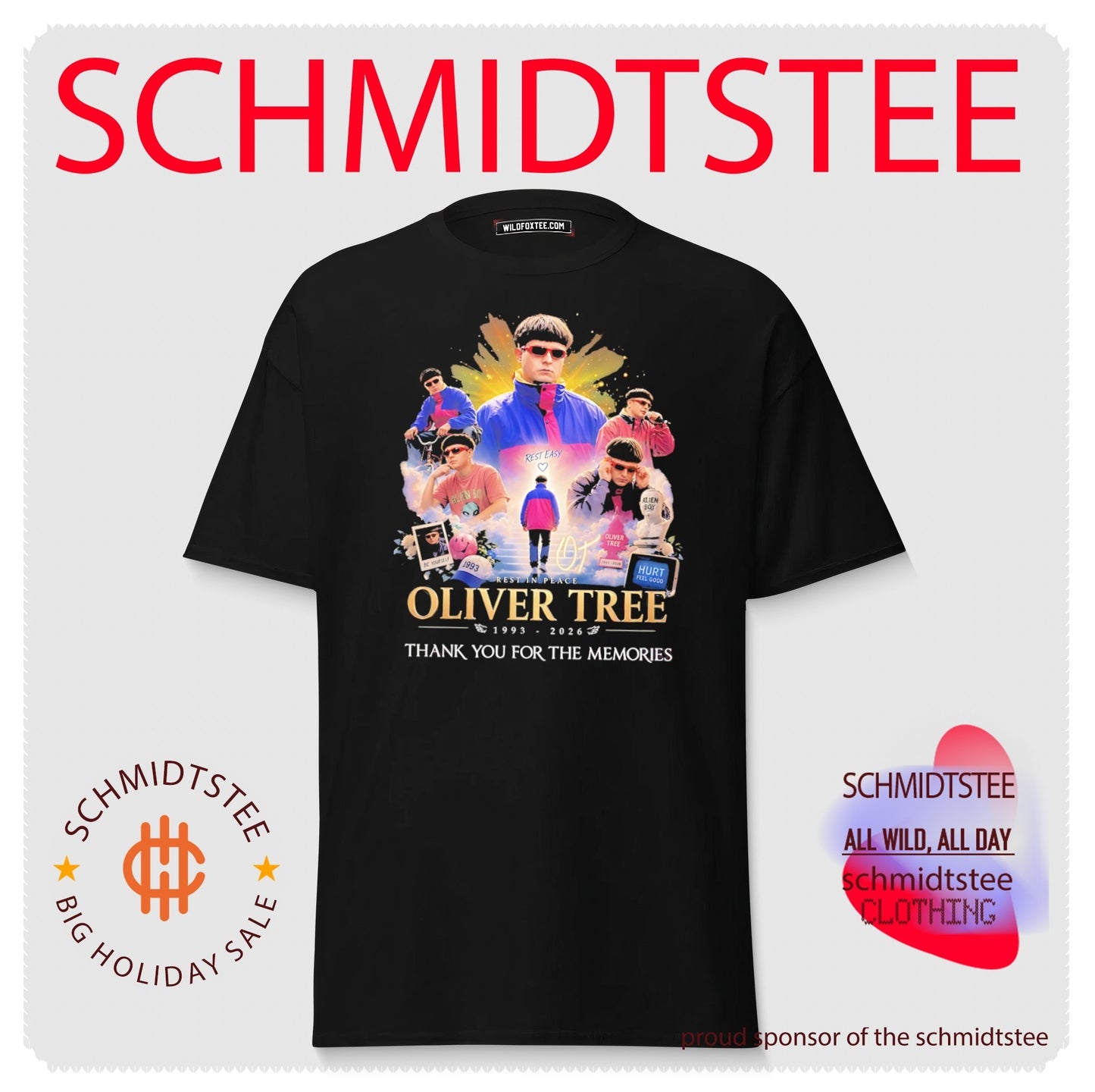 Rest in peace Oliver Tree 1993-2026 thank you for the memories shirt