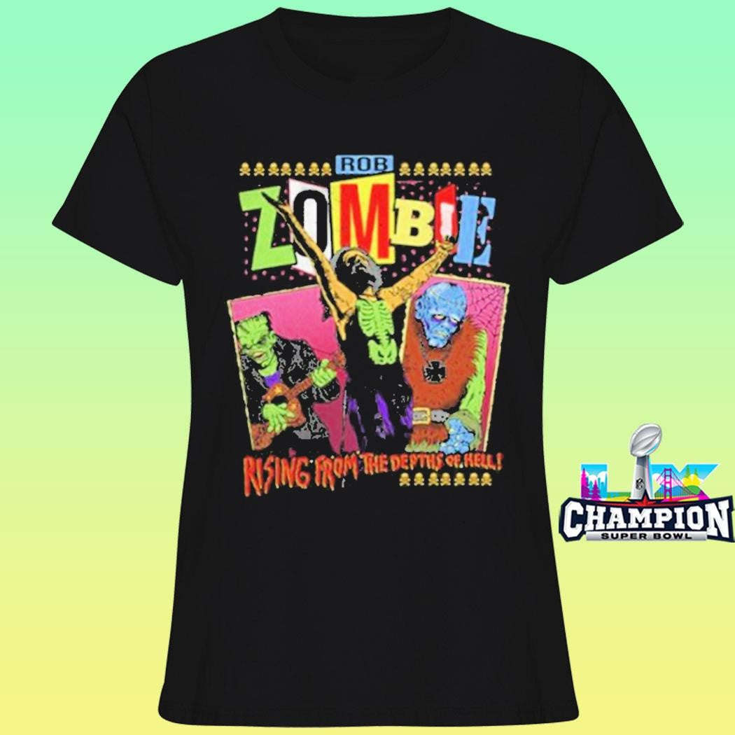 Rob Zombie Rising From The Depths Shirt