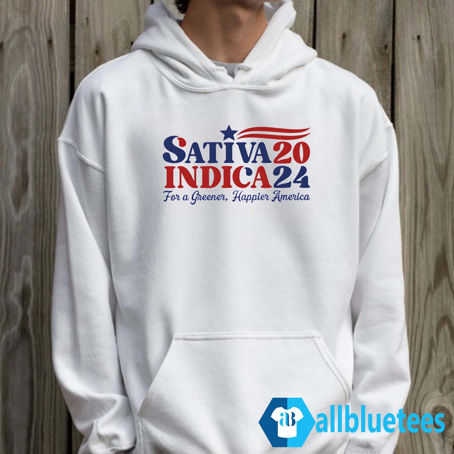 Sativa Indica 2024 For A Greener Happier America Shirt