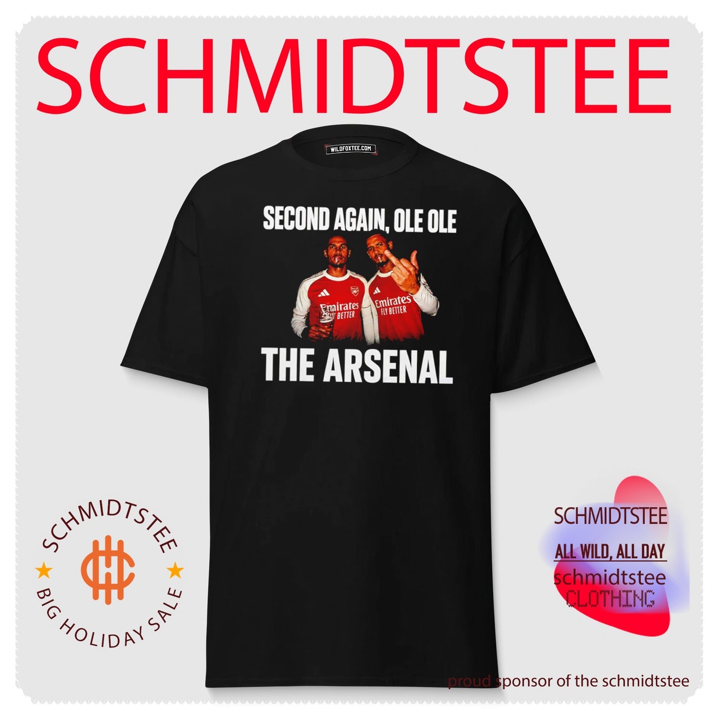 Second again ole ole the Arsenal shirt