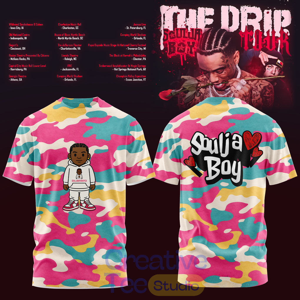 Soulja Boy The Drip Tour 2026 Special Tee Hoodie