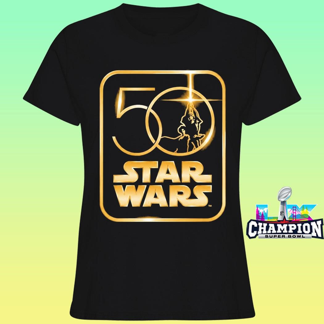 Star Wars 50th Anniversary Logo Celebration Los Angeles 2027 Shirt