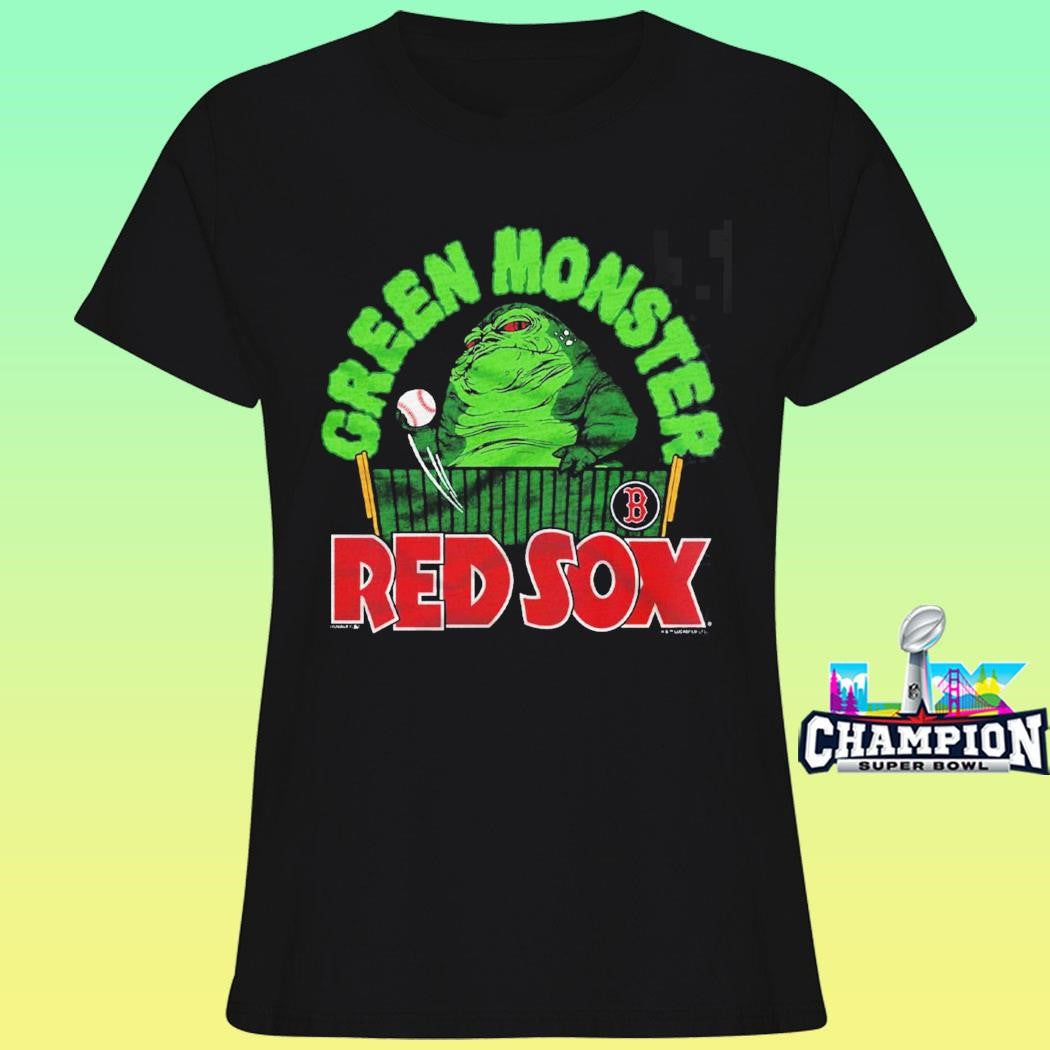 Star Wars X Mlb 2026 Star Wars Day Boston Red Sox Green Monster Dark Side Jabba The Hutt Shirt