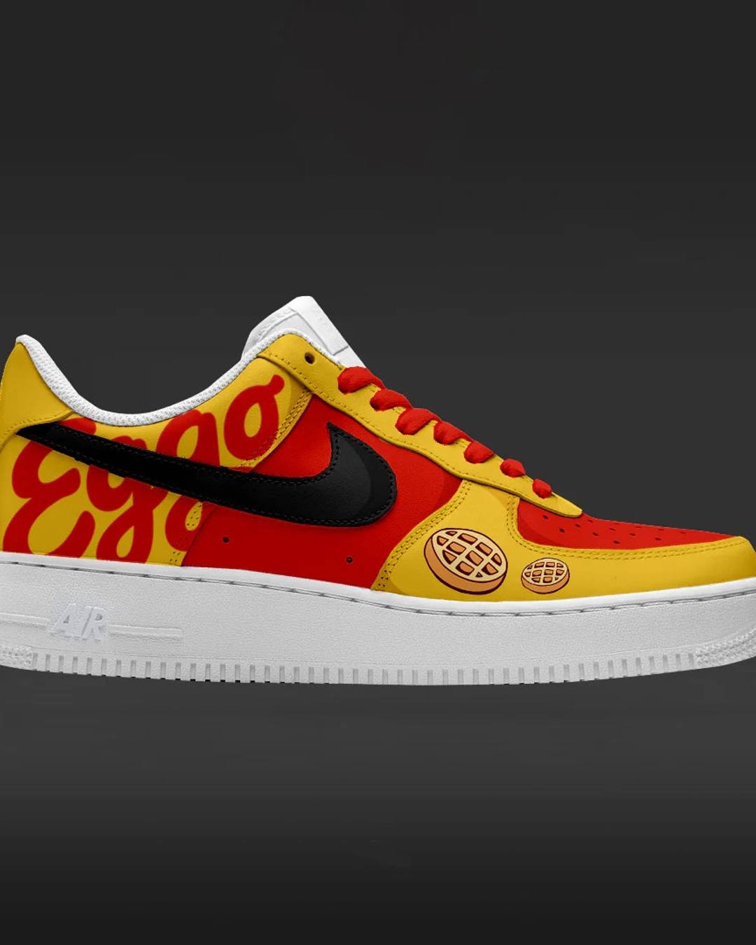 Stranger Things Eggo Special AF1 Shoes