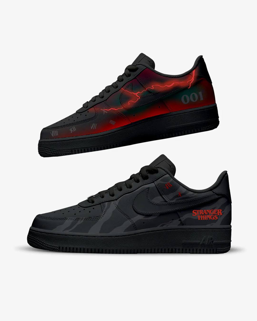 Stranger Things Vecna Monster AF1 Shoes