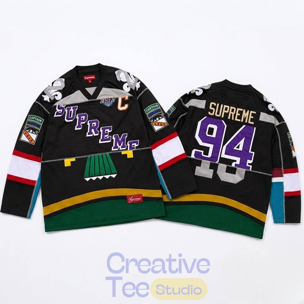 Supreme 94 All Star Mash Up Hockey Jersey – Limited Edition
