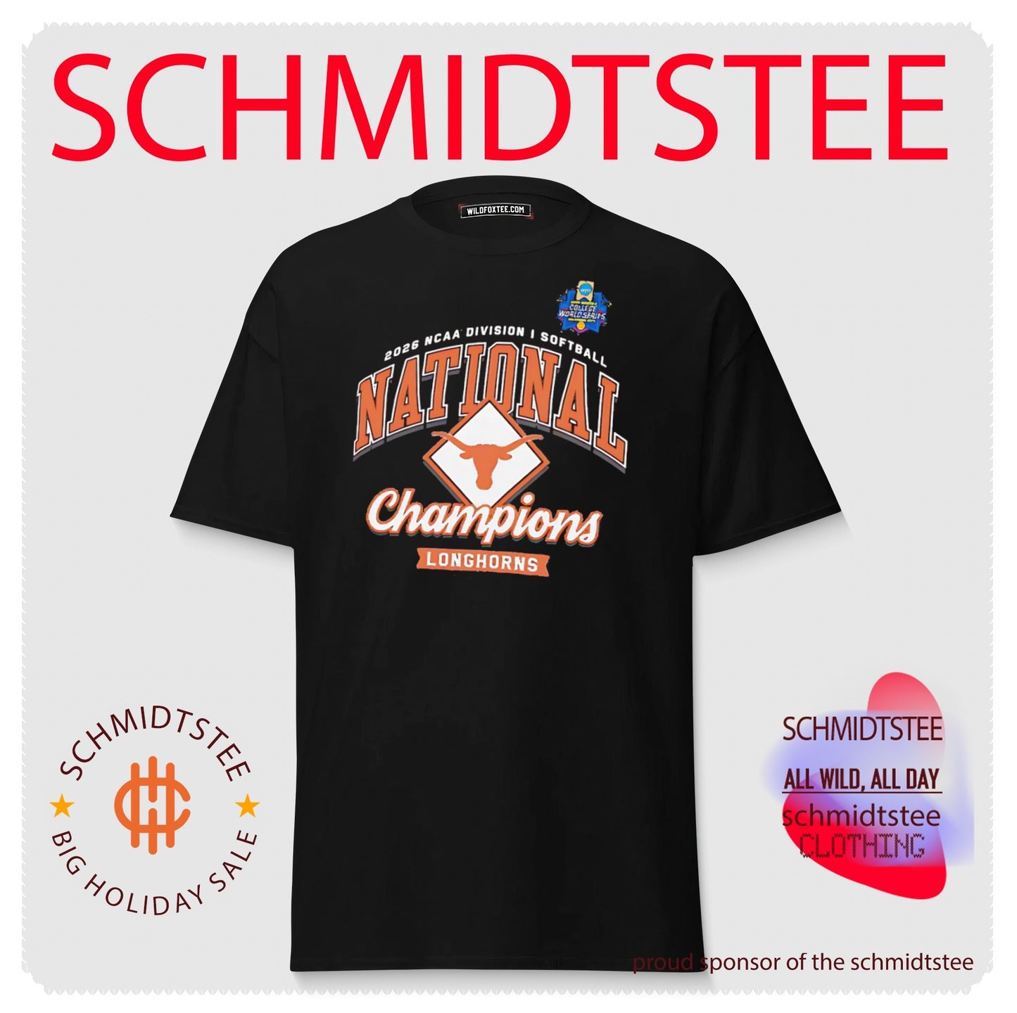 Texas Longhorns 2026 NCAA Softball Women’s College World Series Champions classic shirt