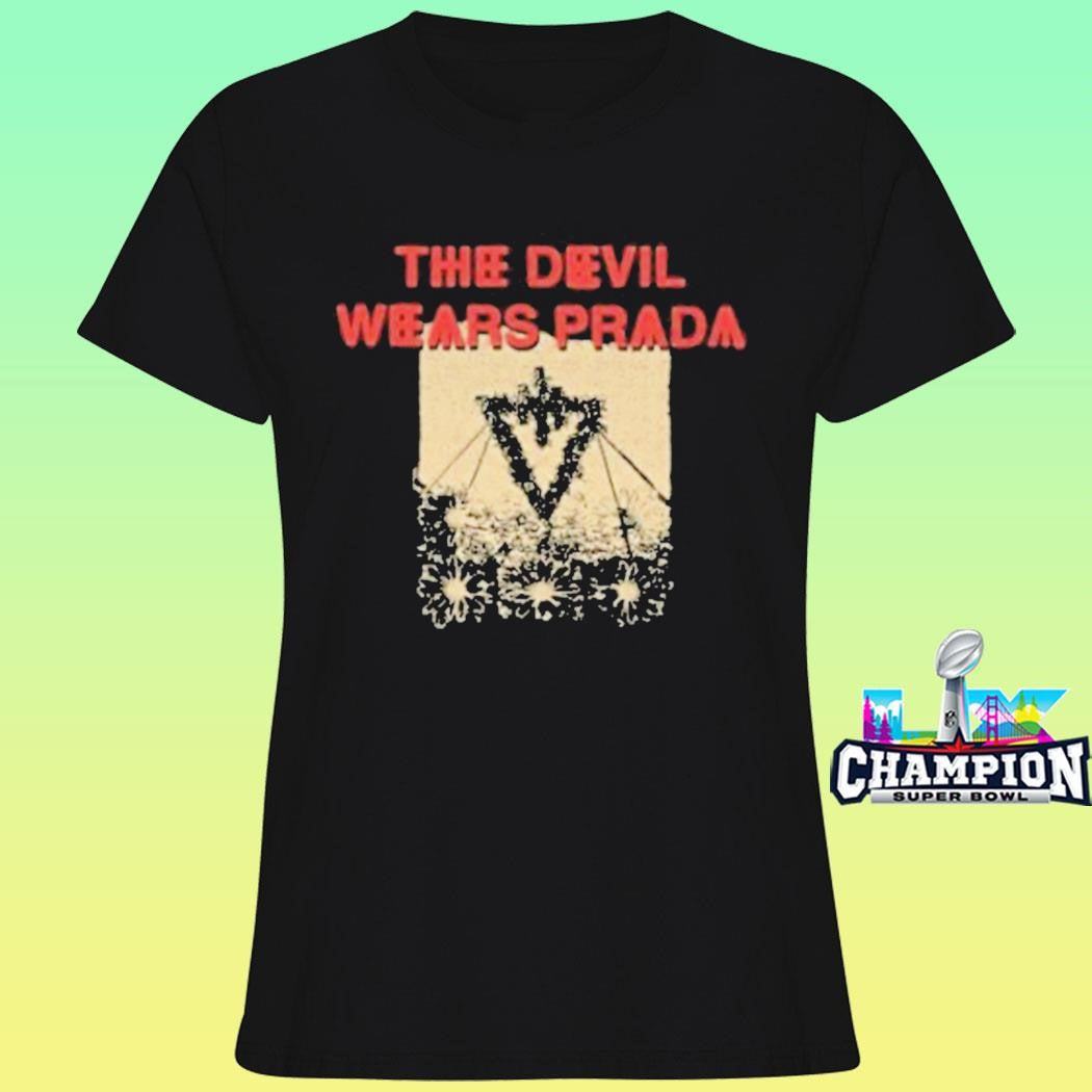 The Devil Wears Prada Flowers Spring Tour Shirt