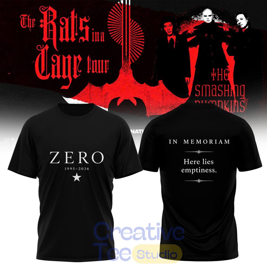 The Smashing Pumpkins “The Rats In A Cage Tour” 2026 Special Tee