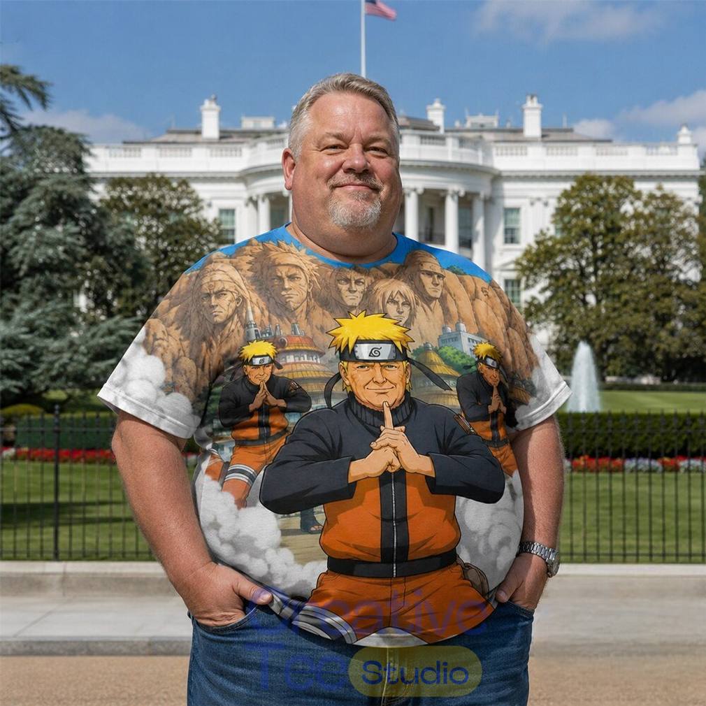 Trump Naruto 2026 Special 3D T-Shirt