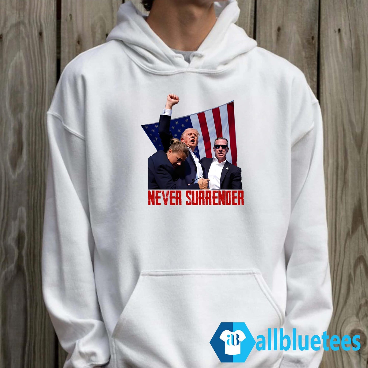 Trump Rally Never Surrender Shirt