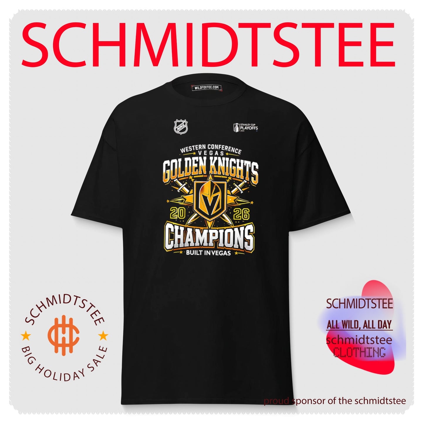 Vegas Golden Knights Fanils Western Conference Champions 2026 Built In Vegas shirt