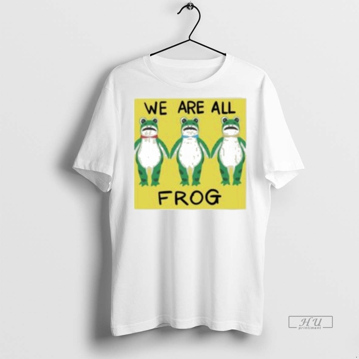 Viral Portland Frog We Are All Frog Tee Shirt Sweater