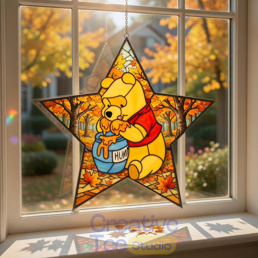 Winnie The Pooh Premium Suncatcher Home Decor