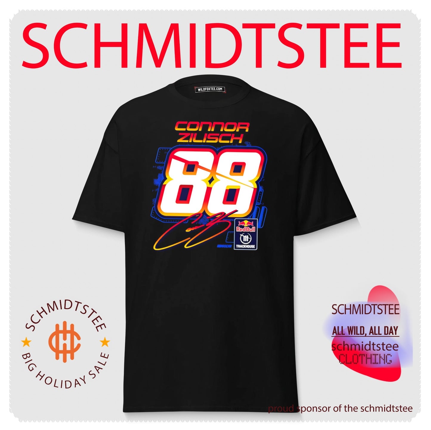 Zilisch Trackhouse 88 Red Bull This Rookie Can Fly signature shirt