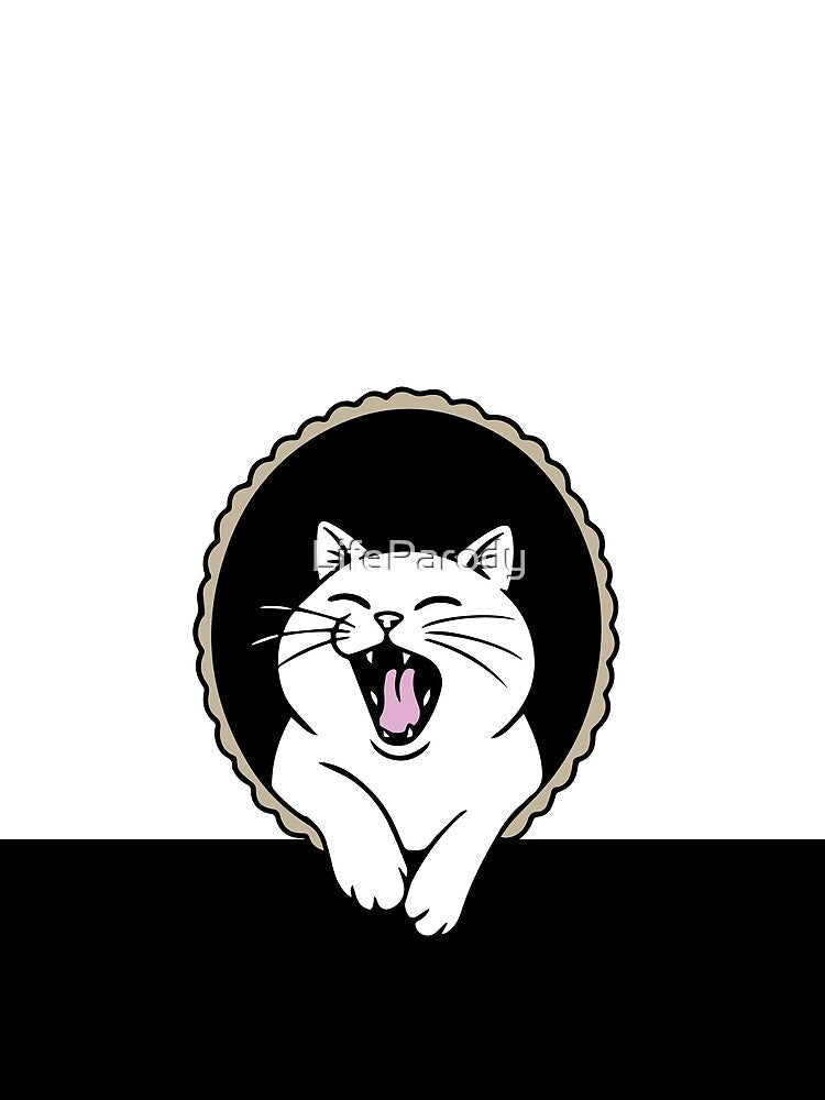 Vintage Lazy Cat by LifeParody