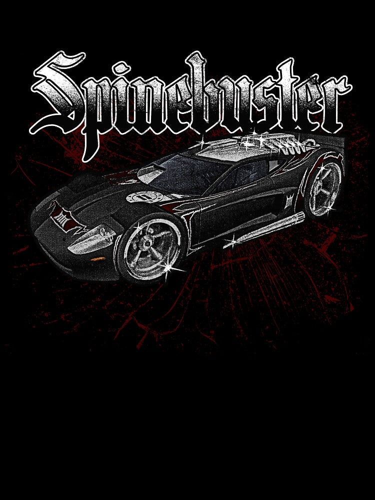 Spinebuster - Screen Printed by mEtaL-manIac