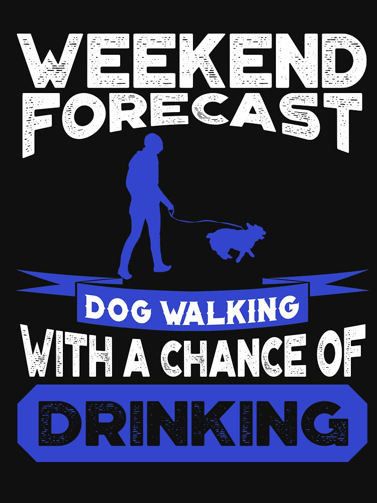 Funny Dog Walking Shirt by Dan66