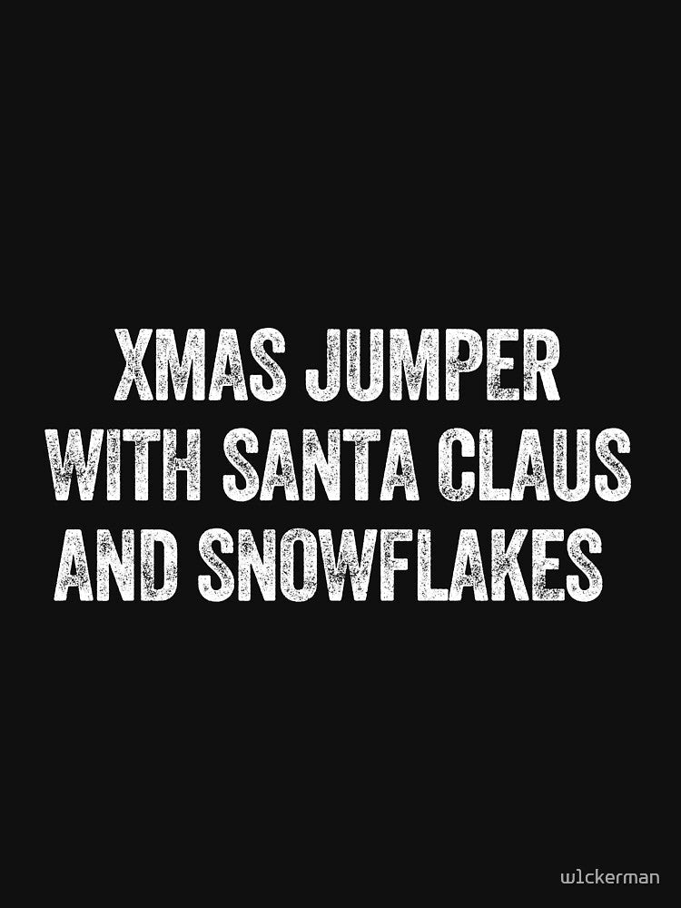 Funny Ironic Christmas Jumper Sweater by w1ckerman