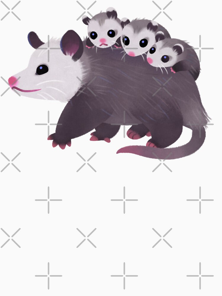 Happy possum - dark by pikaole