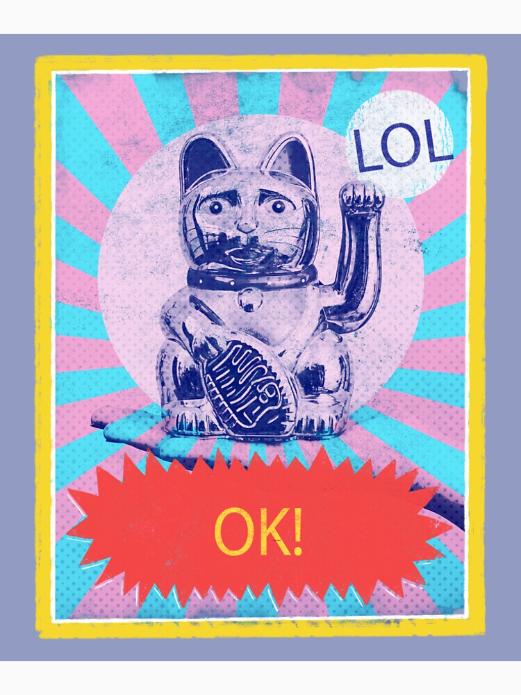 cat says hey - funny cat by OMMashop ⭐⭐⭐⭐⭐