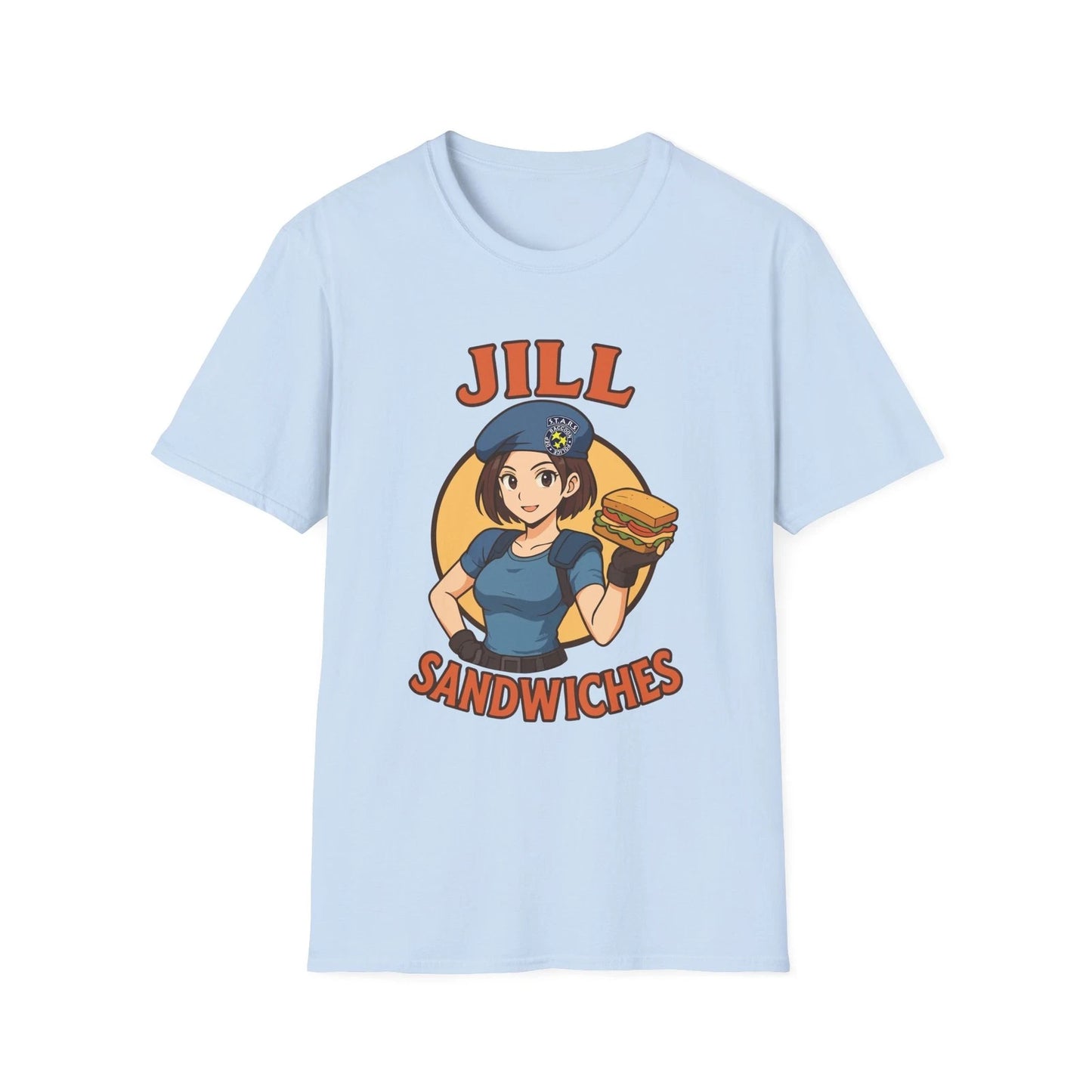 Jill Sandwiches T-Shirt | Retro Resident Evil