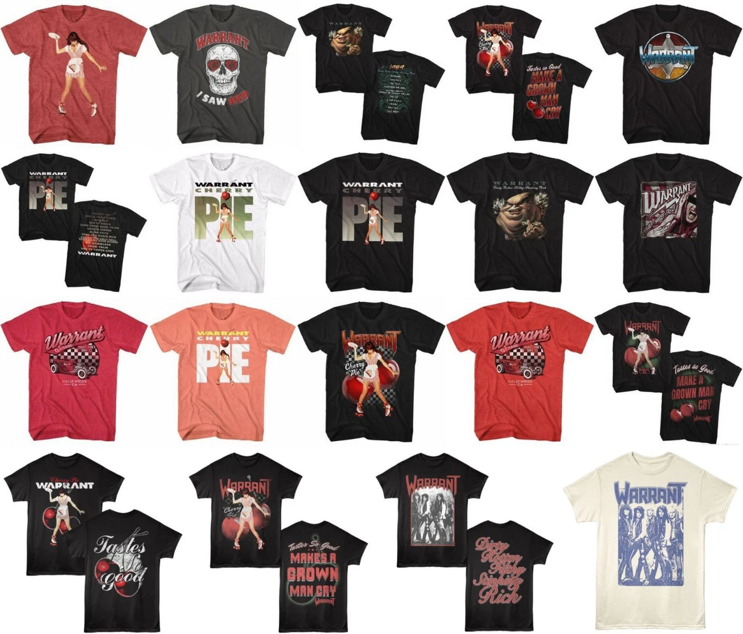 Pre-Sell Warrant Music Licensed T-shirt