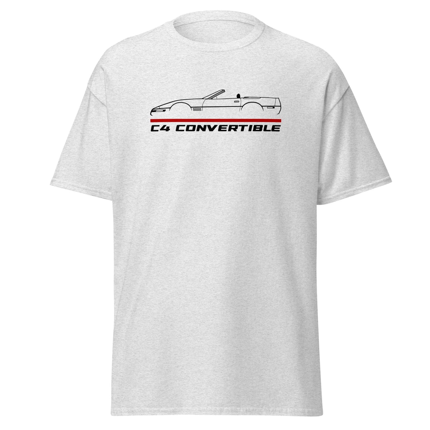 Premium T-Shirt For Chevrolet Corvette C4 Convertible Car Fans Birthday Gift Tee