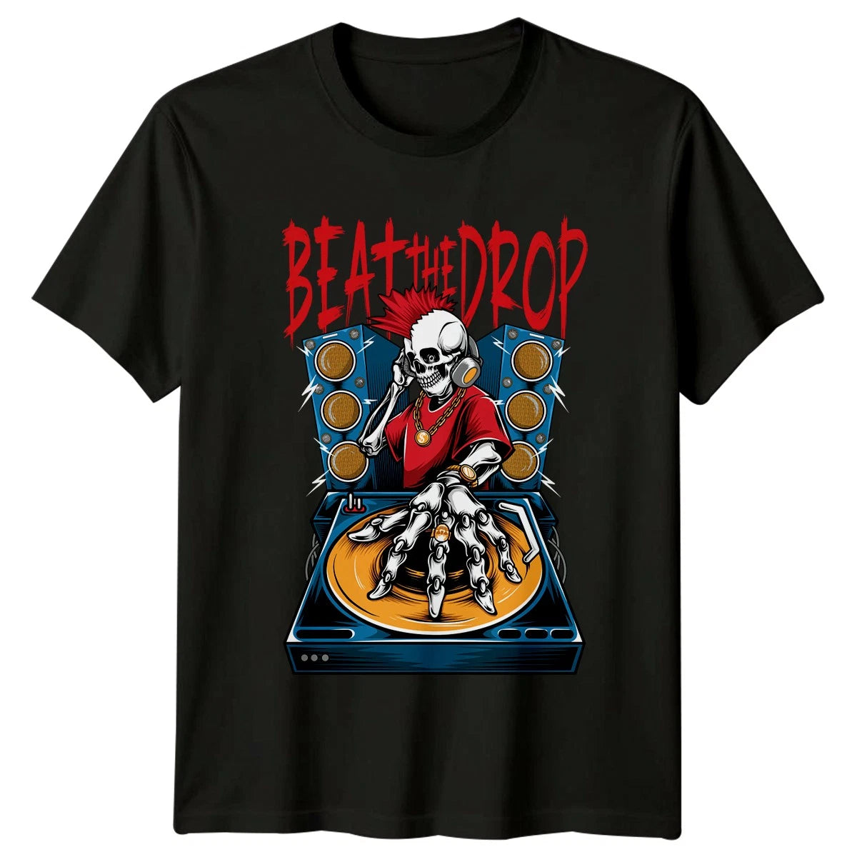Beat The Drop T-Shirt DJ EDM Music Birthday Gift For Him And Her