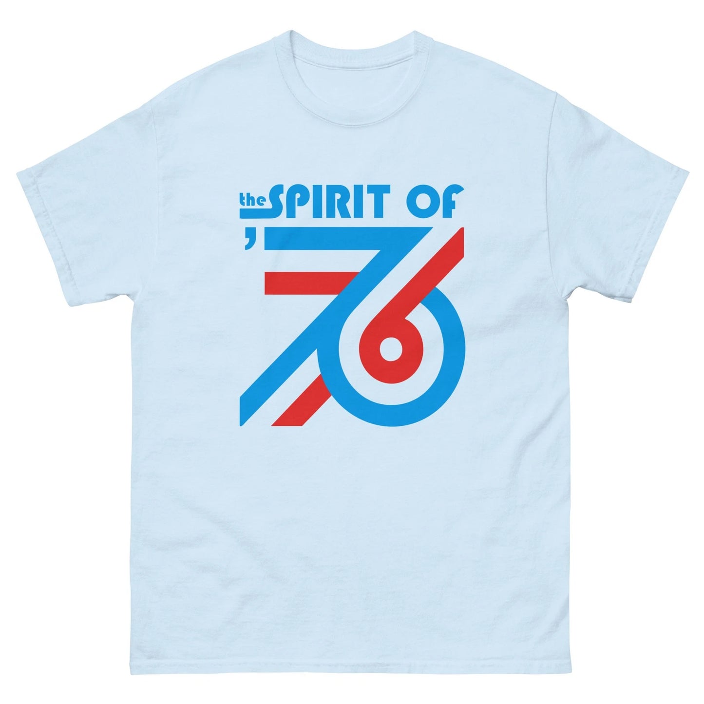 Spirit of 76 T Shirt Vintage American Bicentennial 1976 Patriotic Tee