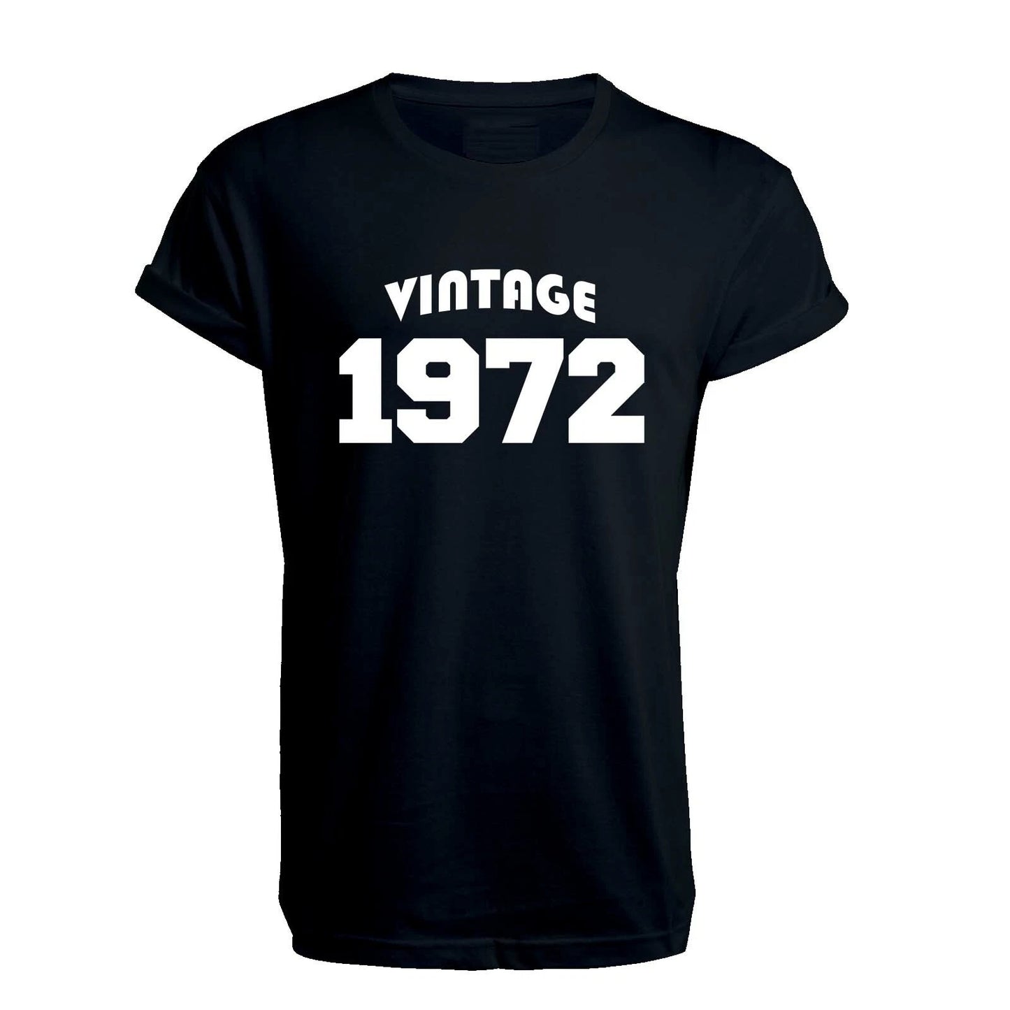 Vintage 1972 T Shirt - 50th Birthday T Shirt, Classic, Gift, Birth Year