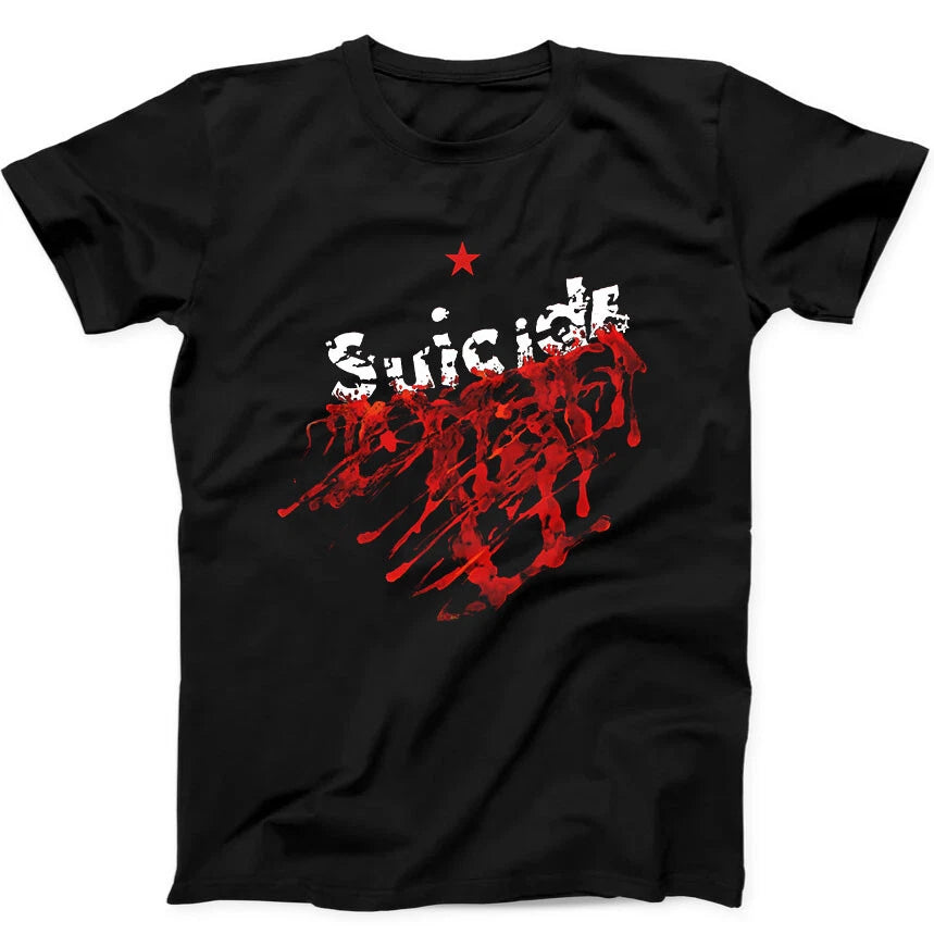 Suicide New Wave Punk Band Music Gift Tee T Shirt 137