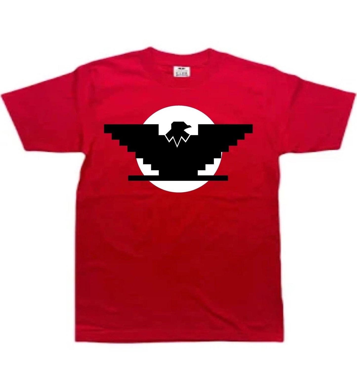 HUELGA BIRD Print Mens Graphic Shirt Tshirt Cholo Low Rider NORTE Chicano