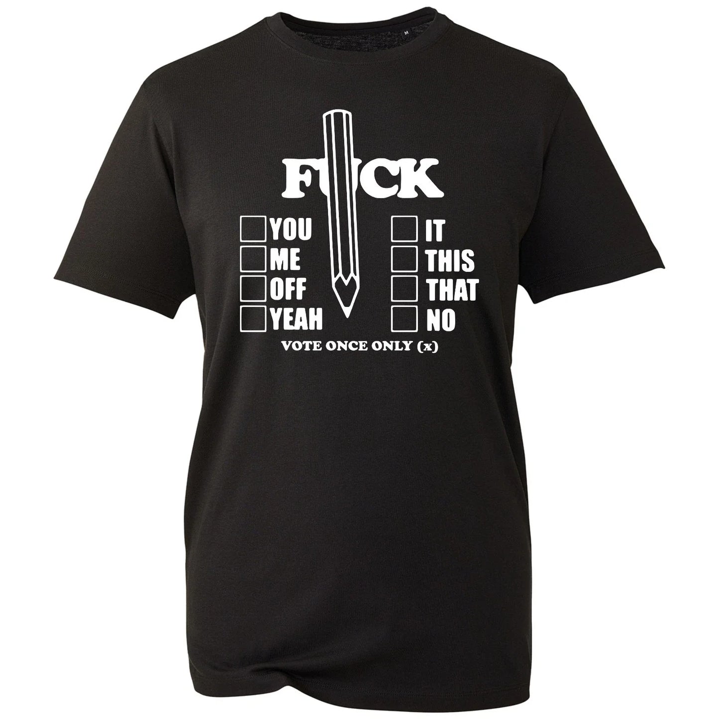 Funny Sarcastic Black T Shirt Mens Novelty Graphic Tee Joke Gift Rude Slogan Tee