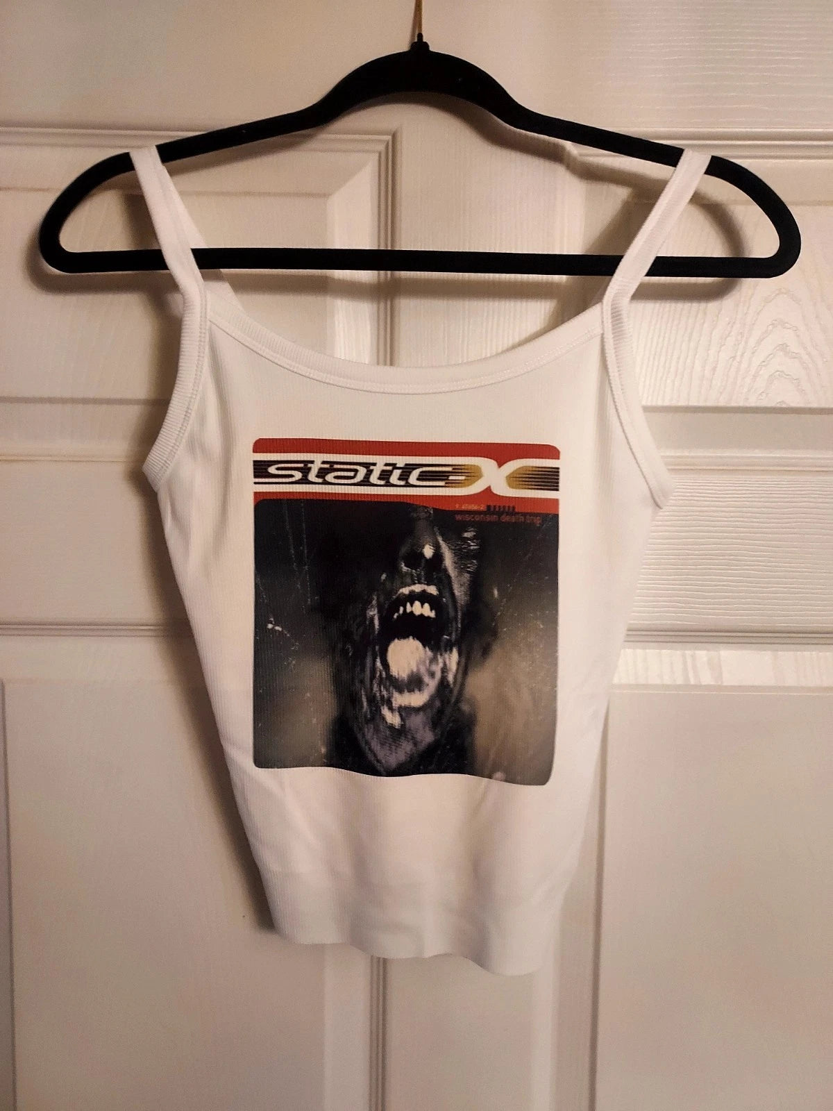 Static x Wisconsin Death crop top static x tank top static x shirt xs to xl
