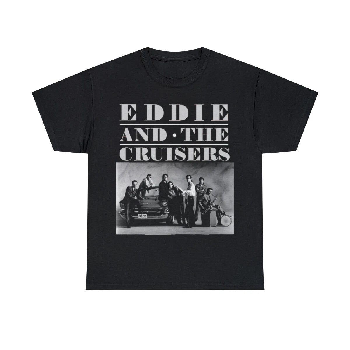 Eddie and the Cruisers band shot Short Sleeve Tee