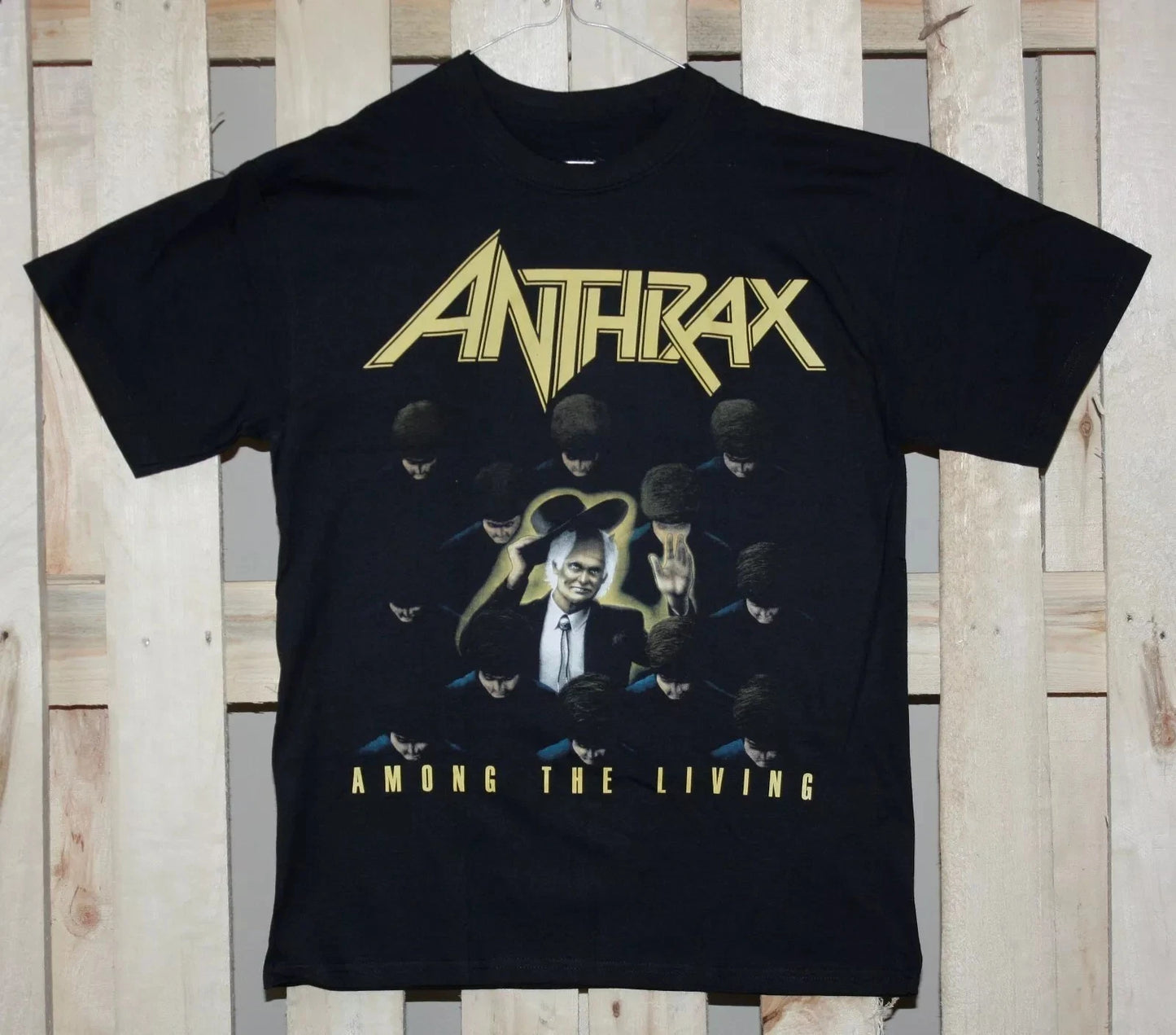 ANTHRAX AMONG THE LIVING T-SHIRT TARIFFS INCLUDED