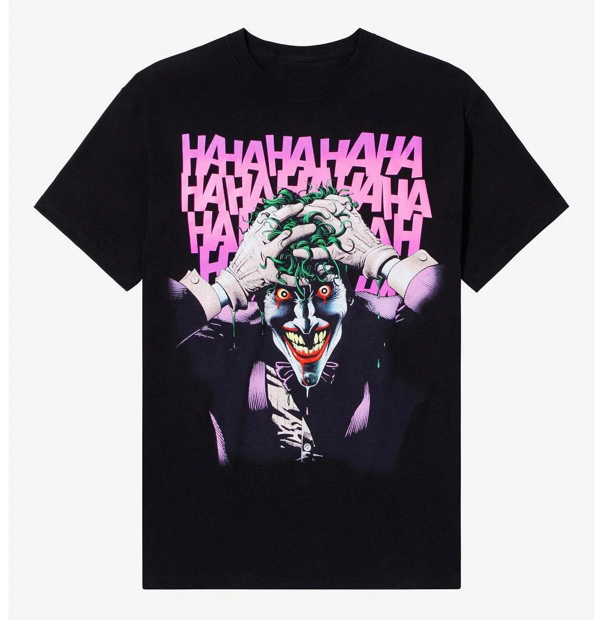 DC Comics Batman The Joker Hahaha T-Shirt Size S-5XL Reprint
