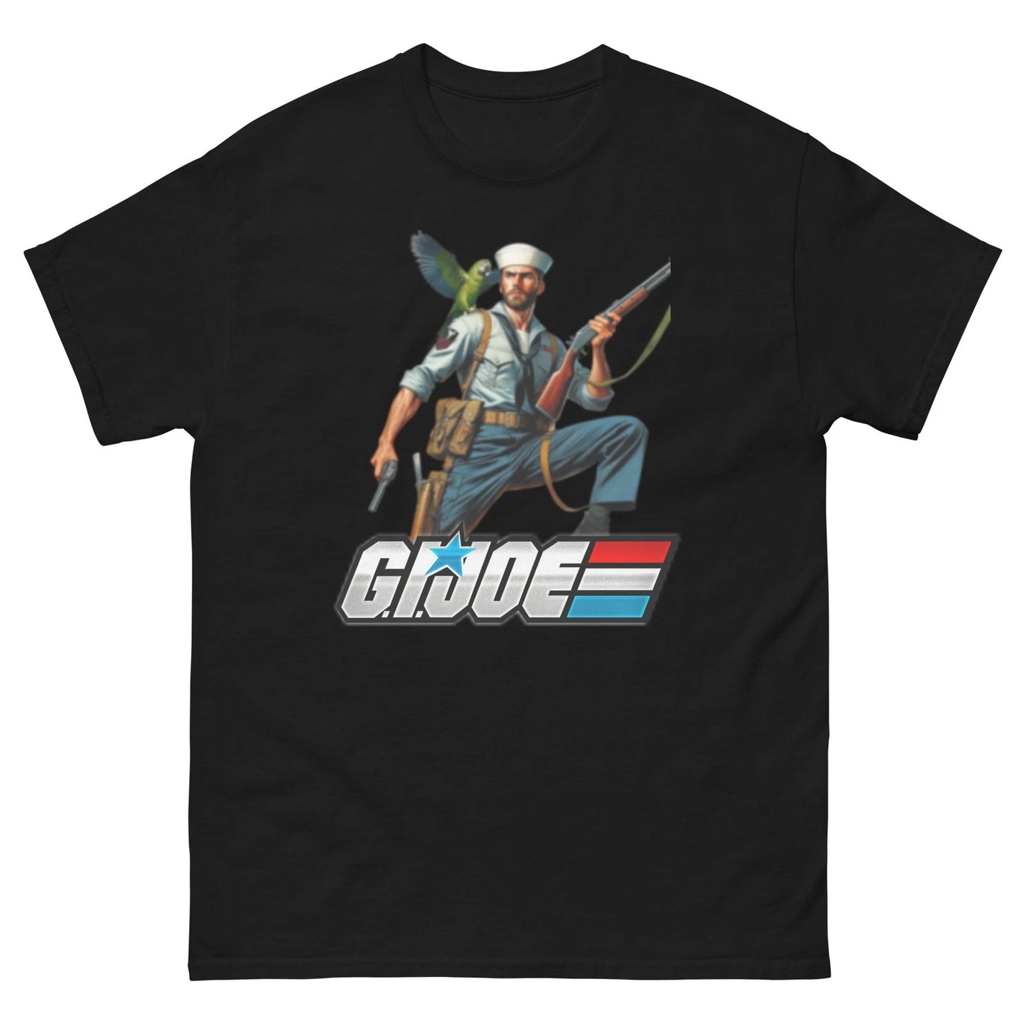 Shipwreck Graphic Tee, GI Joe Unisex Shirt, Custom GI Joe Tee, Vintage