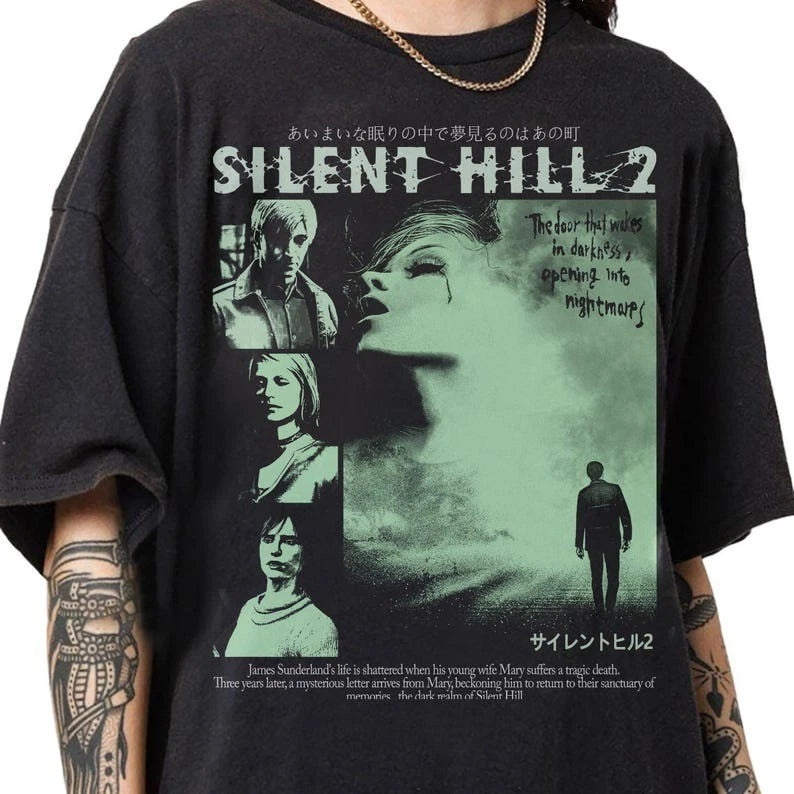 Silent Hill II T-Shirt, Retro Silent Hill II T-Shirt