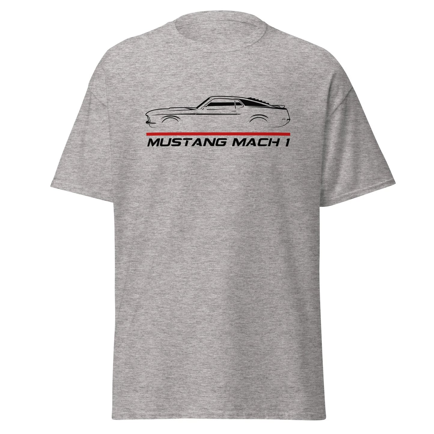 Mustang Mach 1 1970 Shaker Hood Twist Twister Custom Graphic T-Shirt Gift