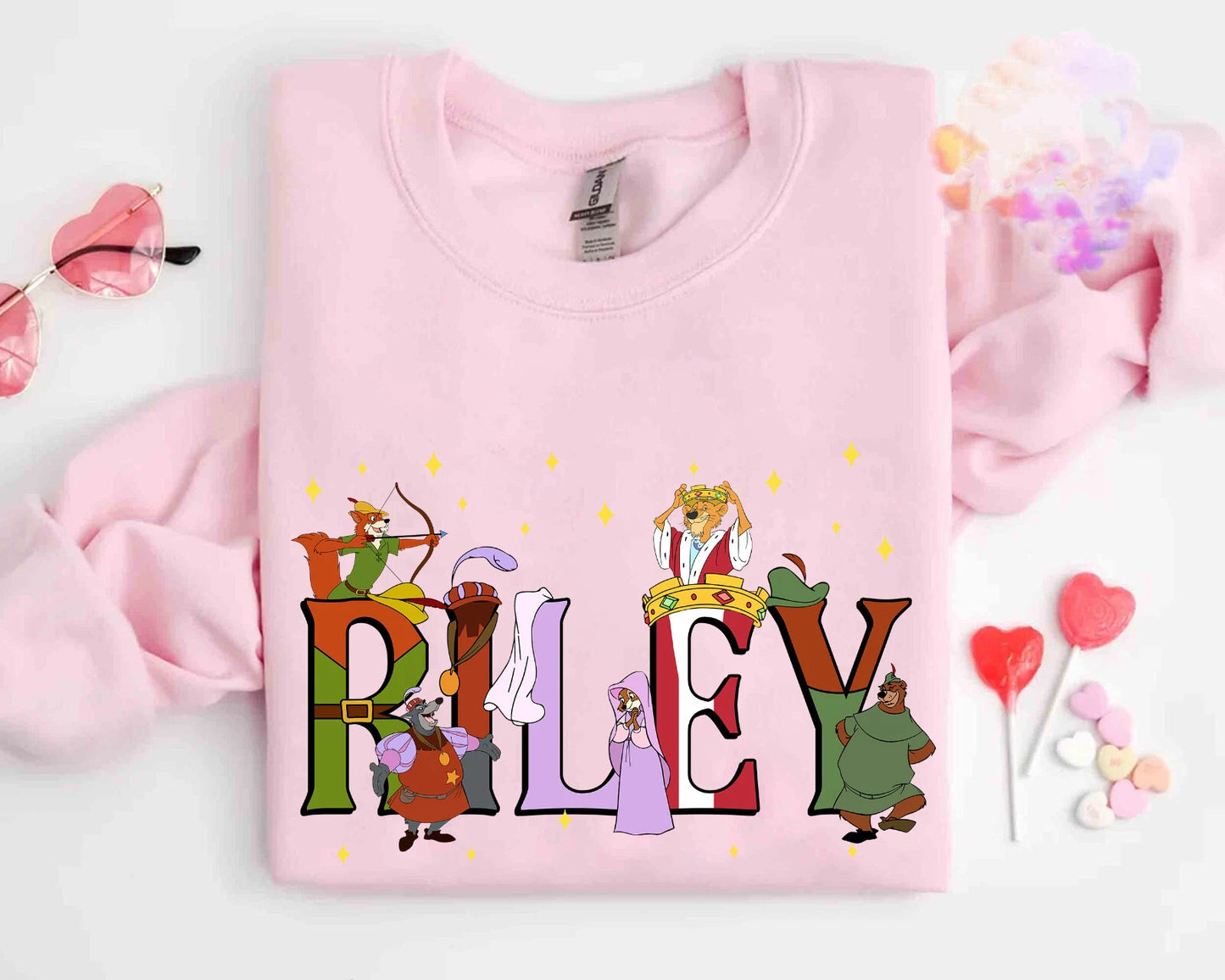 Custom Name Disney Robin Hood Shirt Kid Name Unisex Adult Kid Shirt 320111077