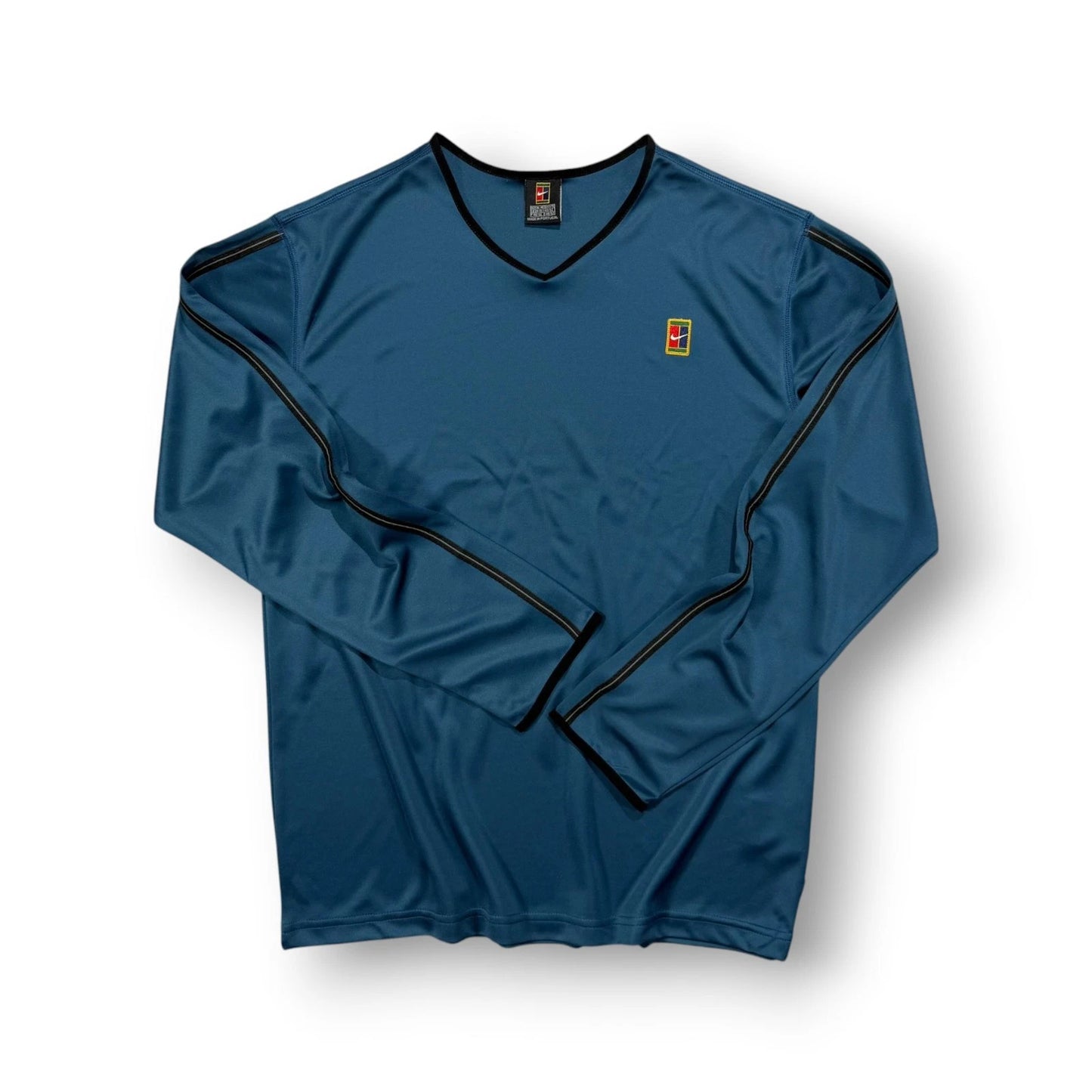 Nike Fit Tennis Long Sleeve Jersey T-shirt Medium